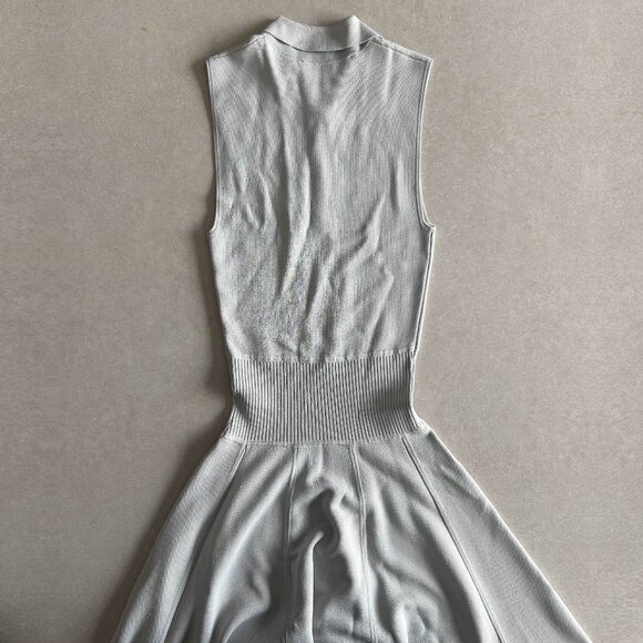 Jason Wu Thuya Knit Polo Dress With Flounce Hem ASO Spencer Hastings - Picture 7 of 12